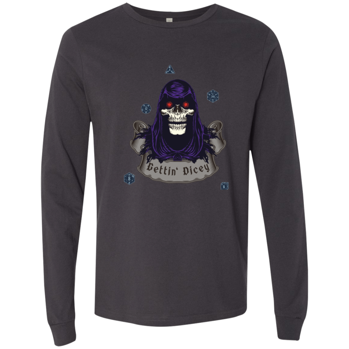 Gettin' Dicey Men's Long Sleeve Tee - Gifternaut
