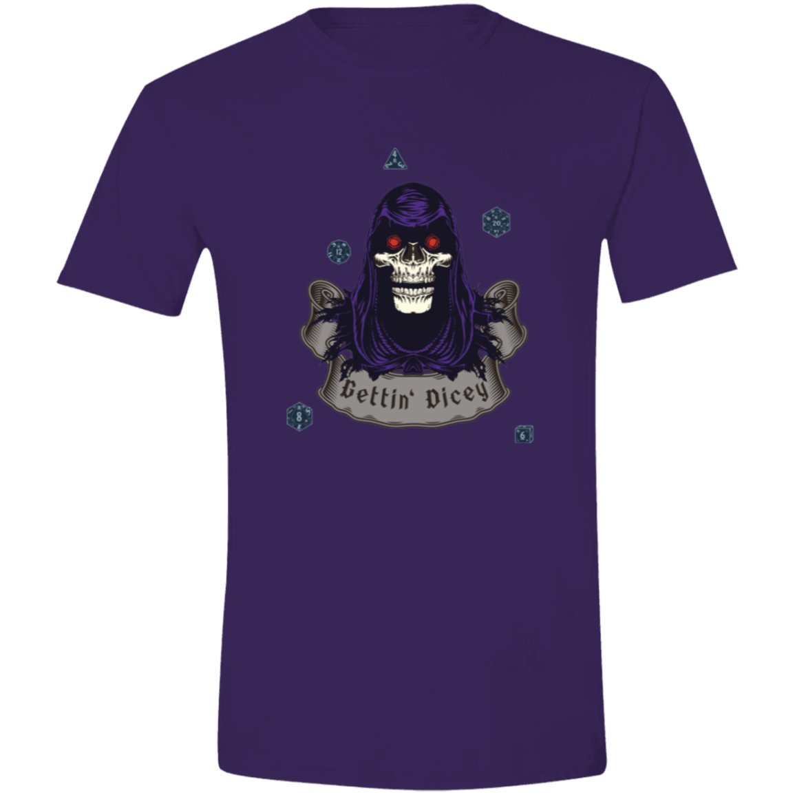 Gettin' Dicey Mens Softstyle Tee - Gifternaut