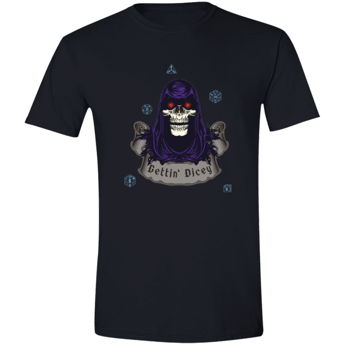 Gettin' Dicey Mens Softstyle Tee - Gifternaut