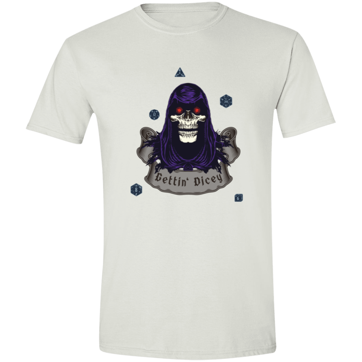 Gettin' Dicey Mens Softstyle Tee - Gifternaut