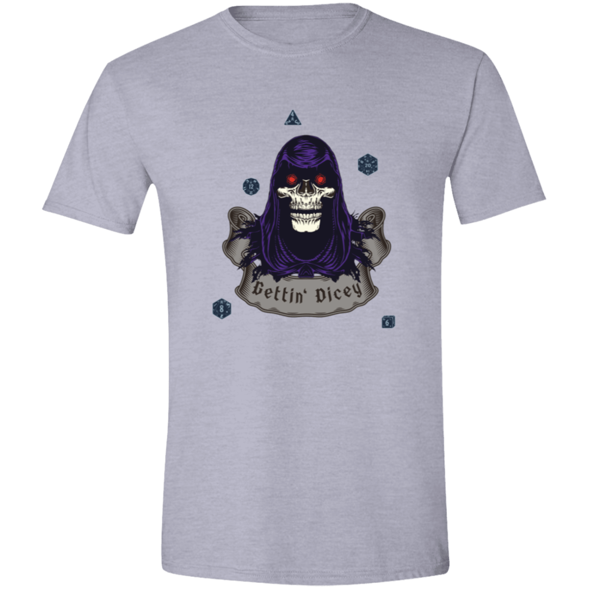 Gettin' Dicey Mens Softstyle Tee - Gifternaut