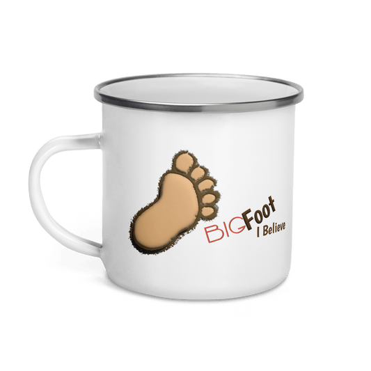 I Believe Big Foot 12 oz Camping Mug - Gifternaut