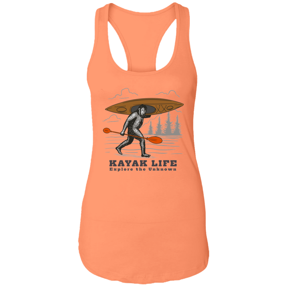 Kayak Life Ladies Racerback Tank - Gifternaut