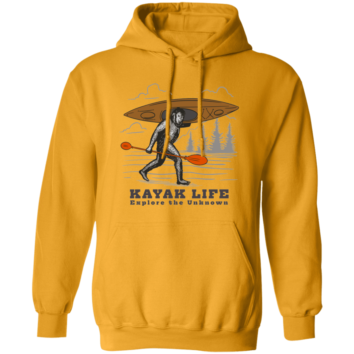 Kayak Life Pullover Hoodie - Gifternaut