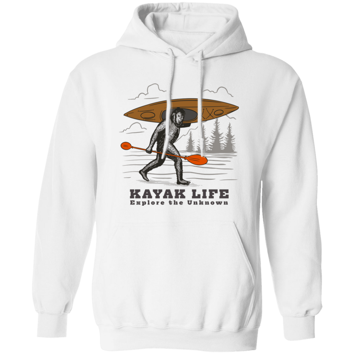 Kayak Life Pullover Hoodie - Gifternaut