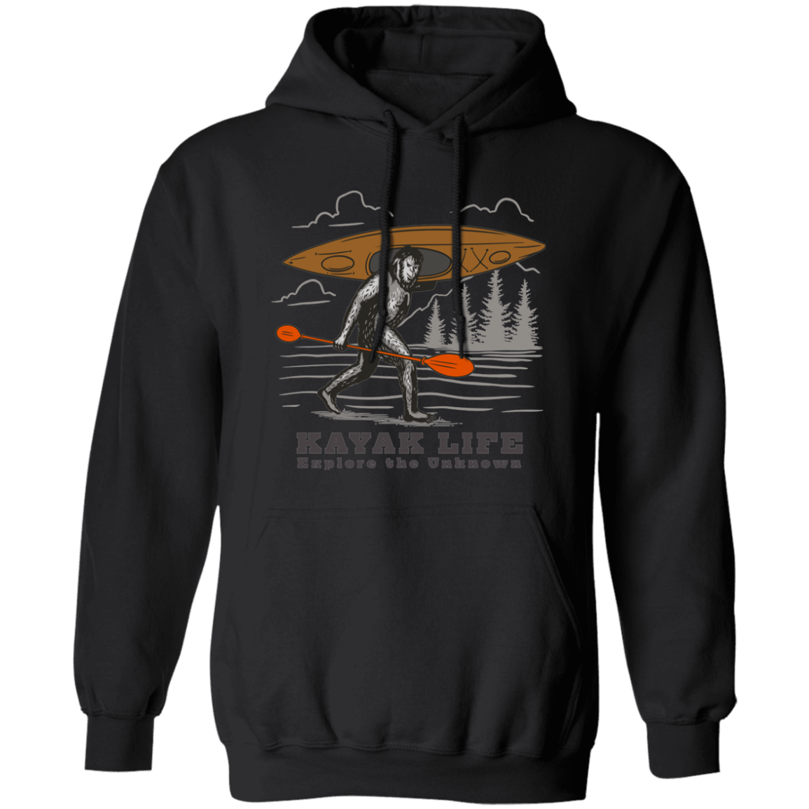 Kayak Life Pullover Hoodie - Gifternaut