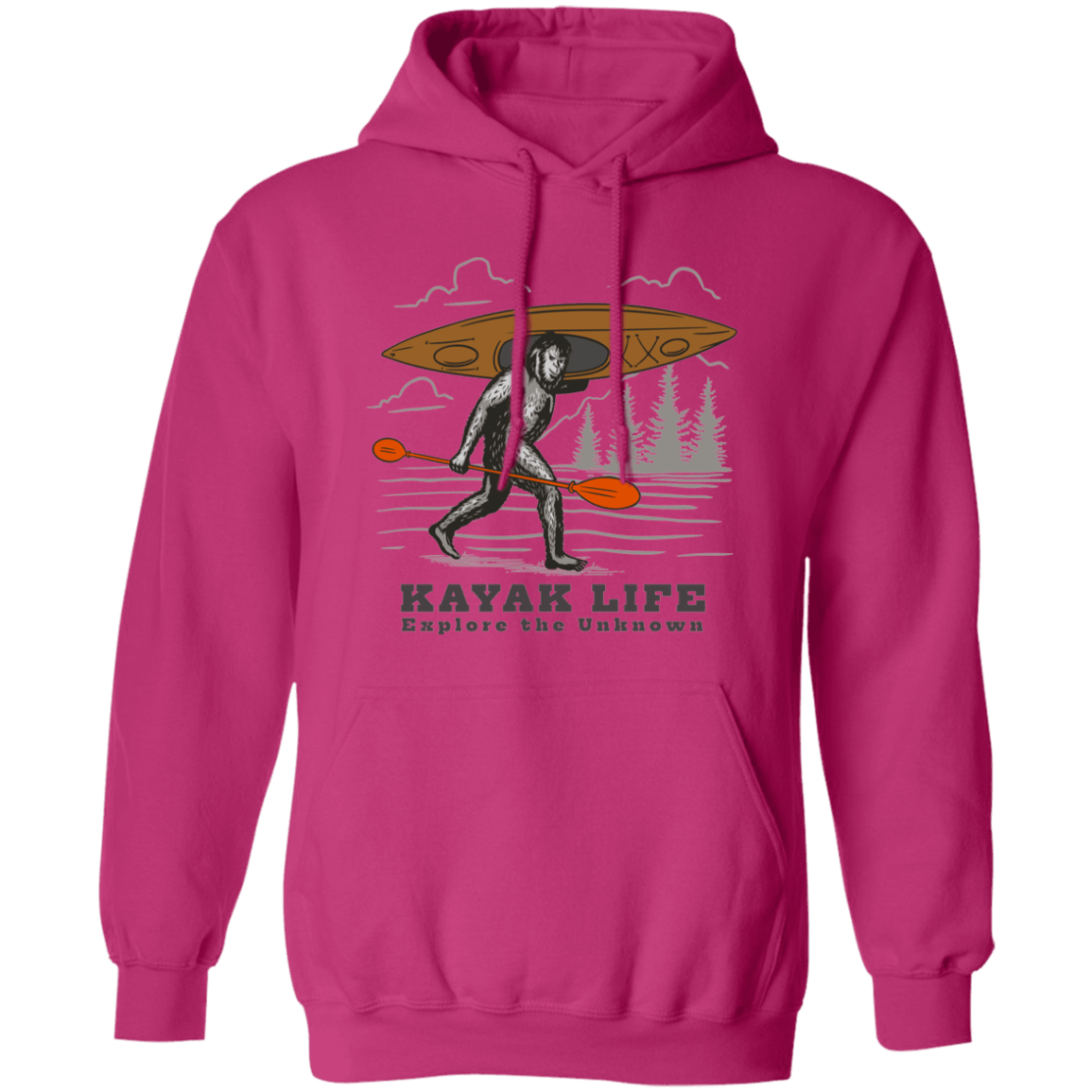 Kayak Life Pullover Hoodie - Gifternaut