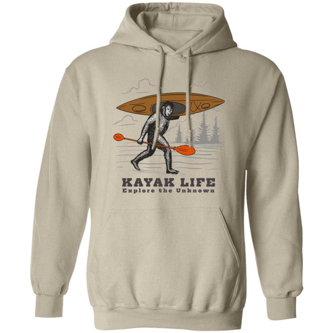 Kayak Life Pullover Hoodie - Gifternaut