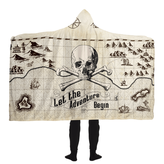 Let the Adventure Begin Hooded Blanket - Gifternaut