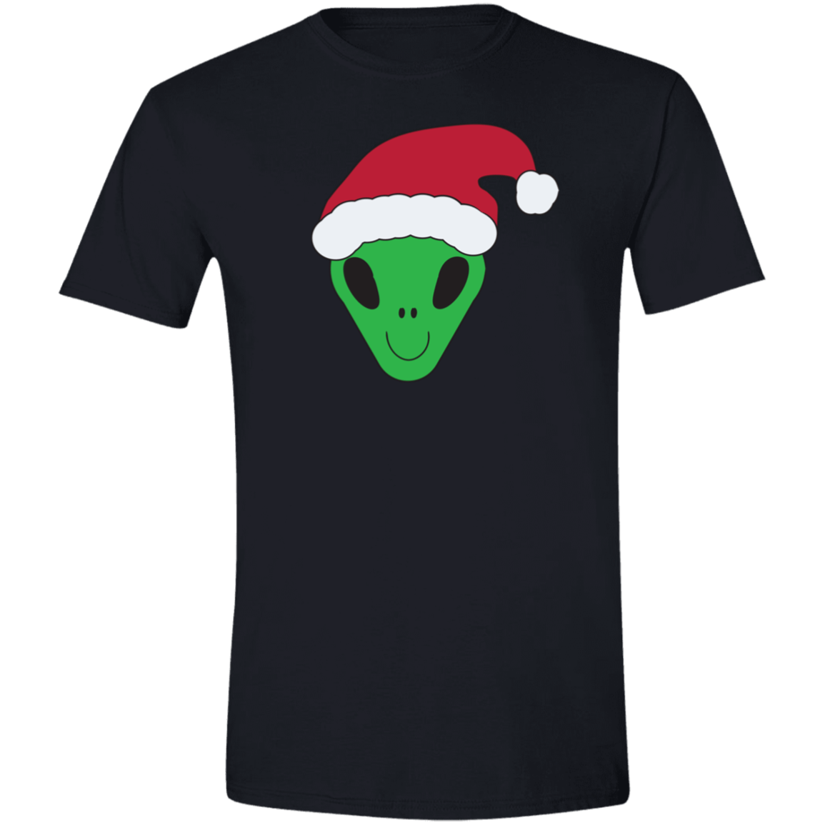 Santa Alien Mens Softstyle Tee - Gifternaut