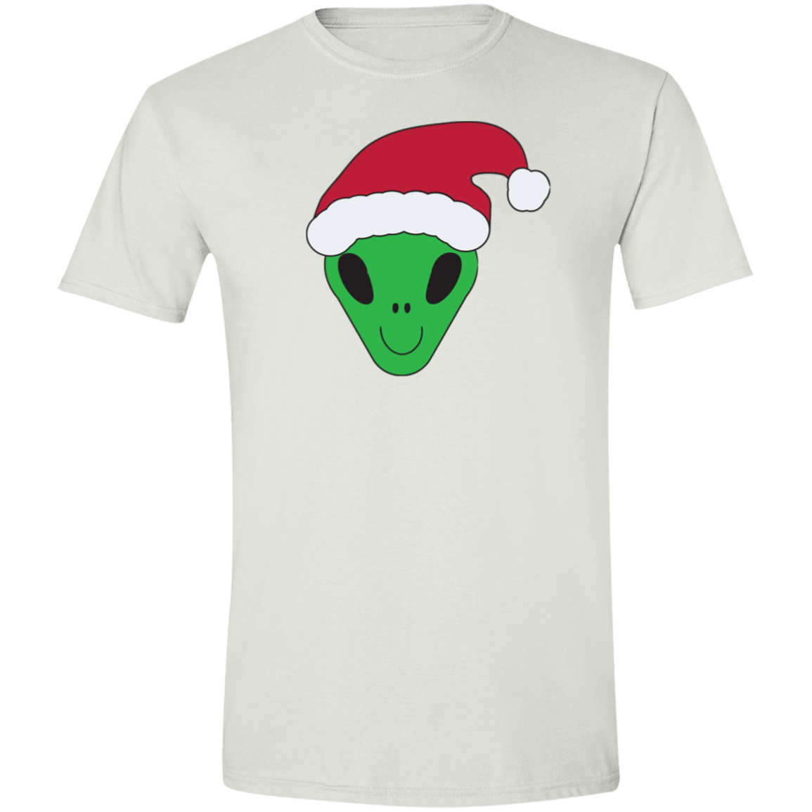 Santa Alien Mens Softstyle Tee - Gifternaut