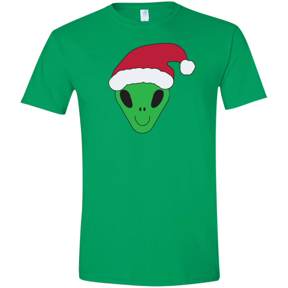 Santa Alien Mens Softstyle Tee - Gifternaut