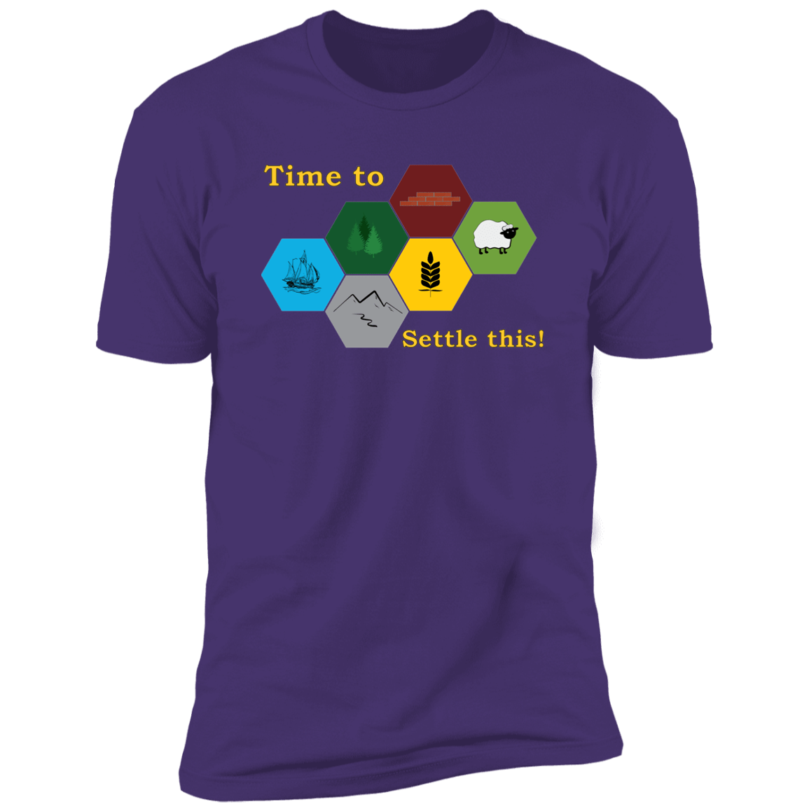Time to Settle Unisex Premium Short Sleeve T-Shirt - Gifternaut