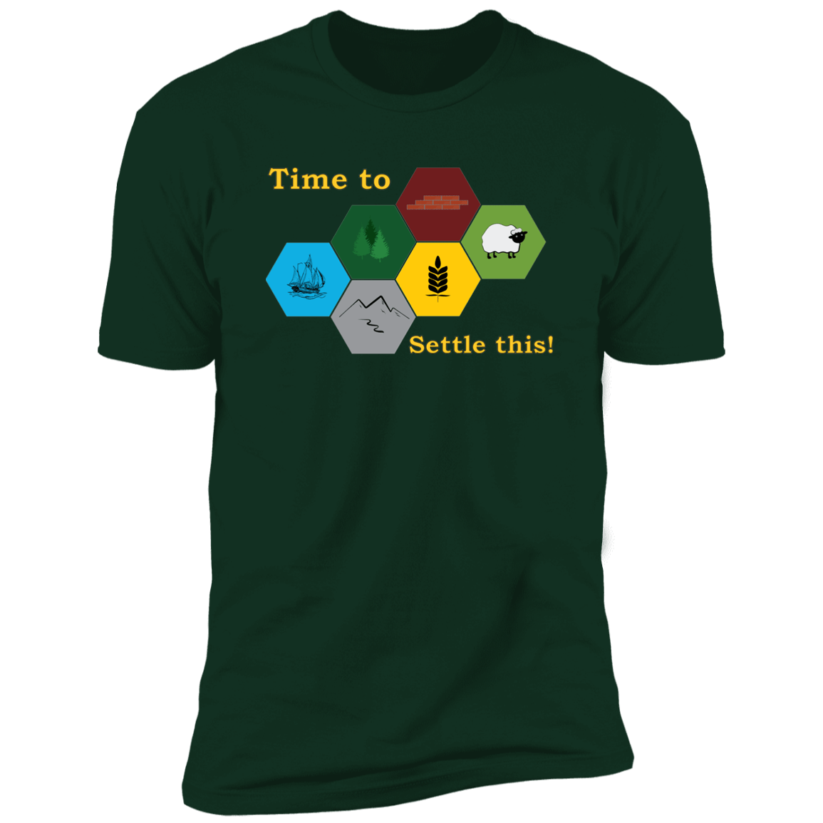 Time to Settle Unisex Premium Short Sleeve T-Shirt - Gifternaut