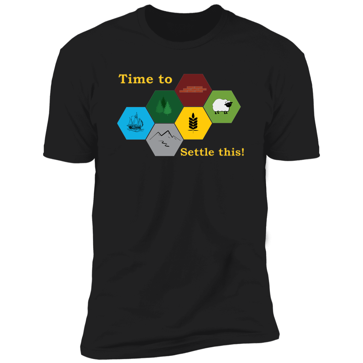 Time to Settle Unisex Premium Short Sleeve T-Shirt - Gifternaut