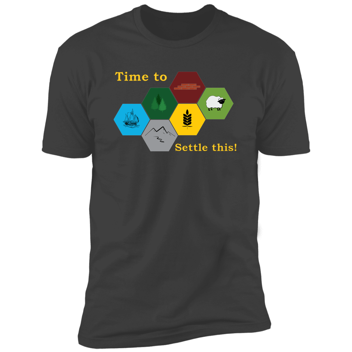 Time to Settle Unisex Premium Short Sleeve T-Shirt - Gifternaut