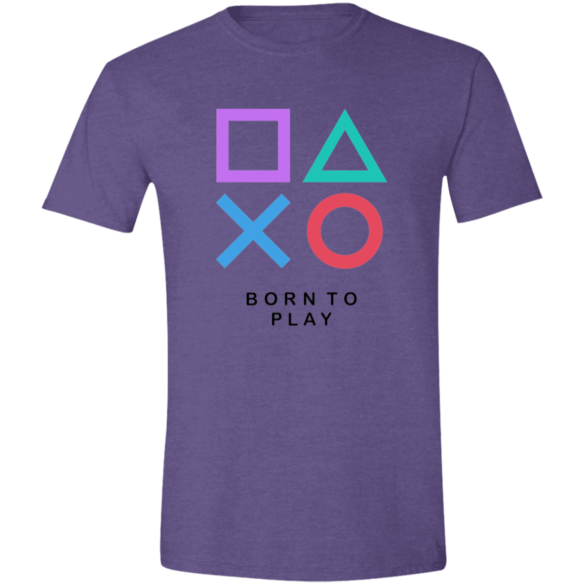 Born to Play Mens Softstyle Tee - Gifternaut
