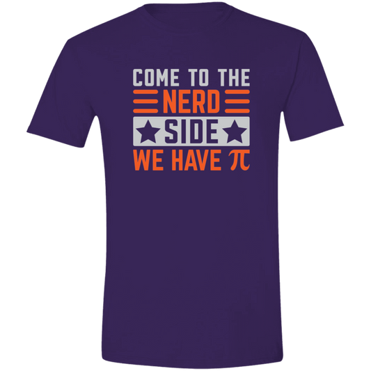 Come to the Nerd Side Mens Softstyle Tee - Gifternaut