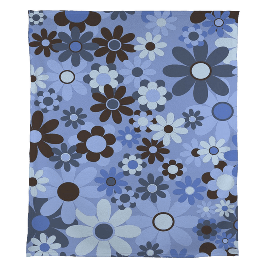 Cornflower Soft Fleece Blanket 50" x 60" - Gifternaut