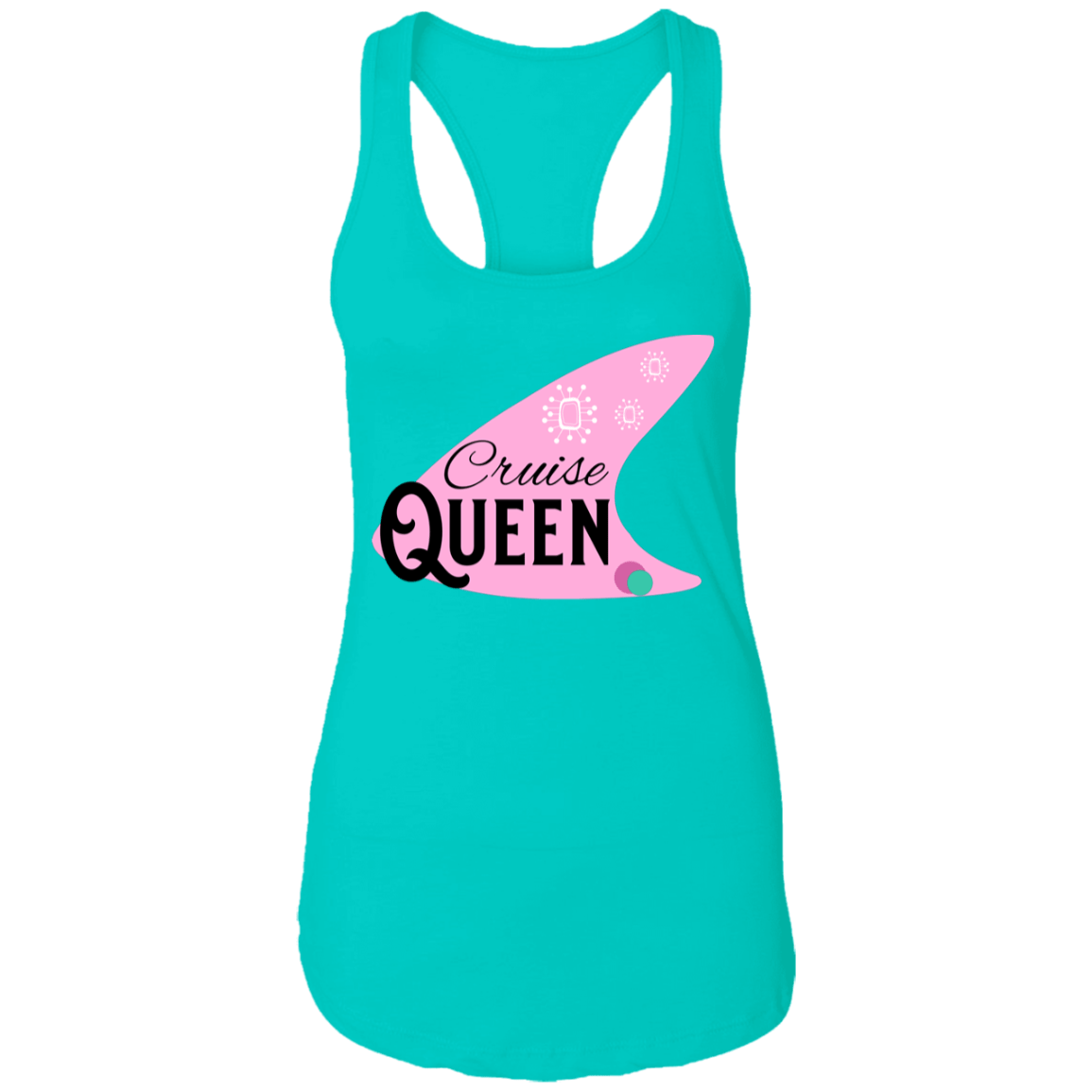 Cruise Queen Ladies Racerback Tank - Gifternaut