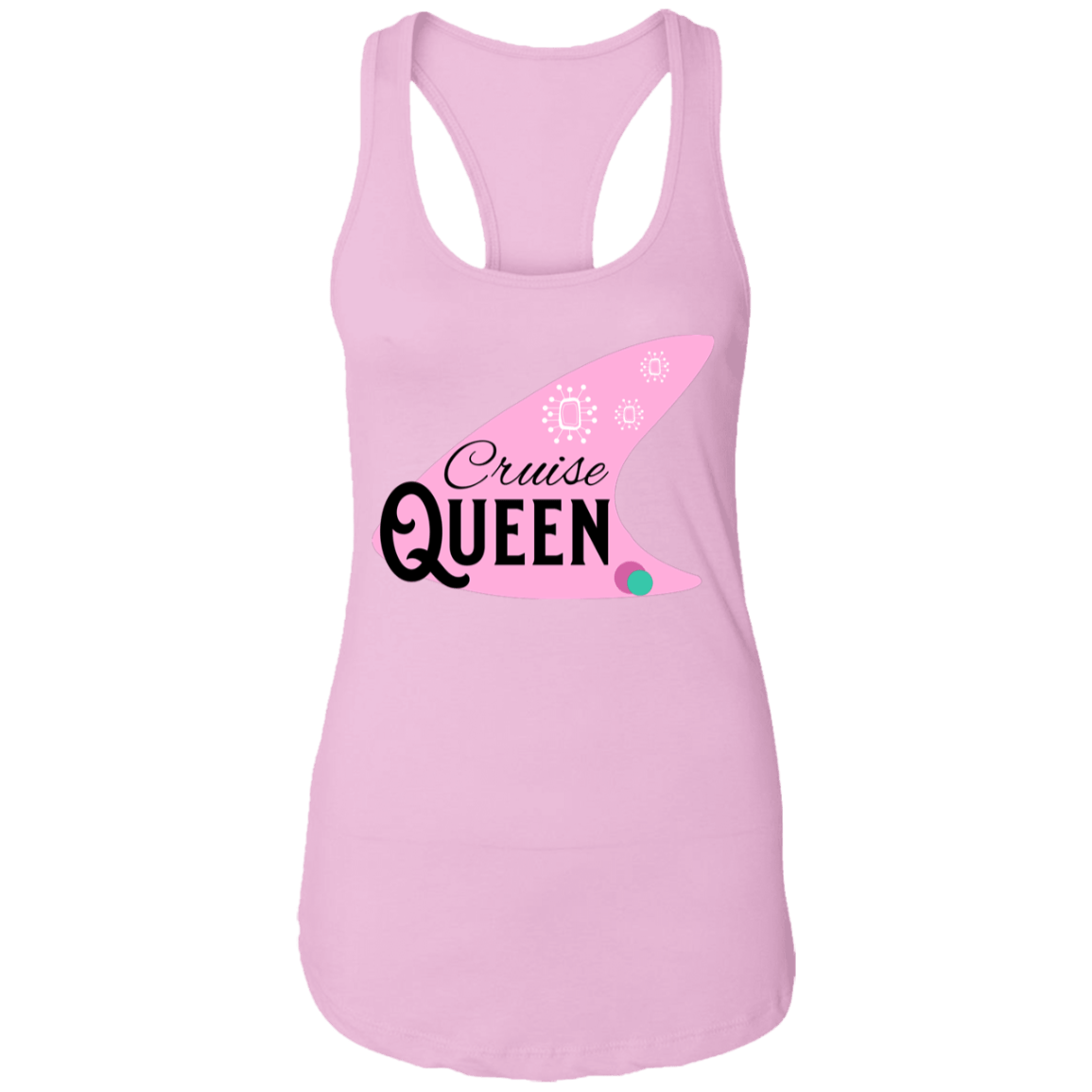 Cruise Queen Ladies Racerback Tank - Gifternaut