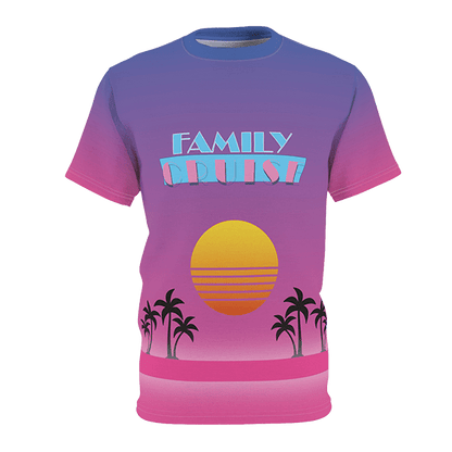 Family Cruise 80's Style Custom Unisex Tee - Gifternaut