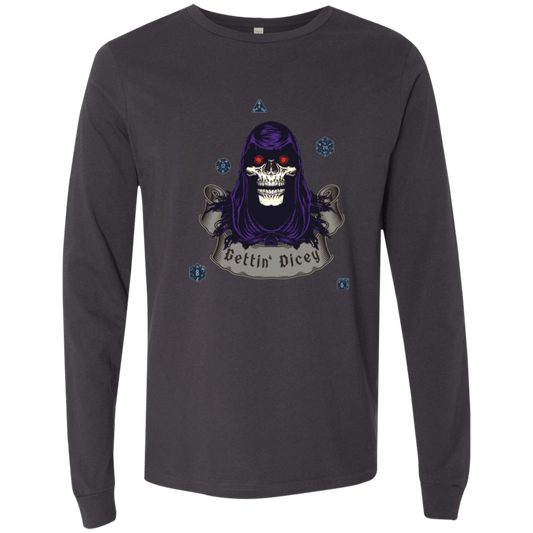 Gettin' Dicey Men's Long Sleeve Tee - Gifternaut