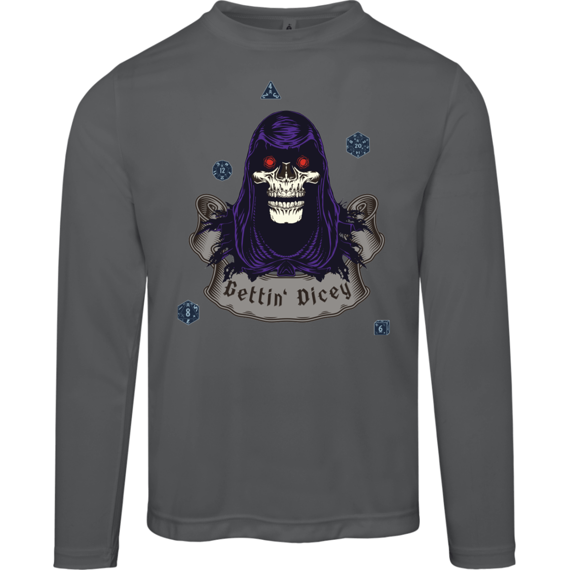 Gettin' Dicey Men's Long Sleeve Tee - Gifternaut