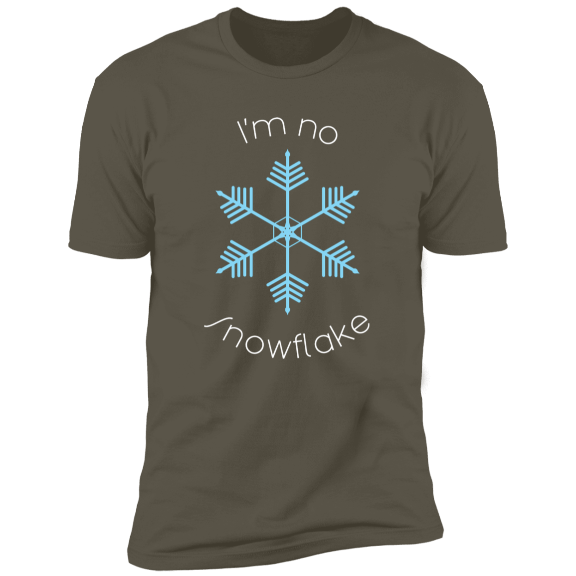 I'm No Snowflake Premium Short Sleeve T-Shirt - Gifternaut