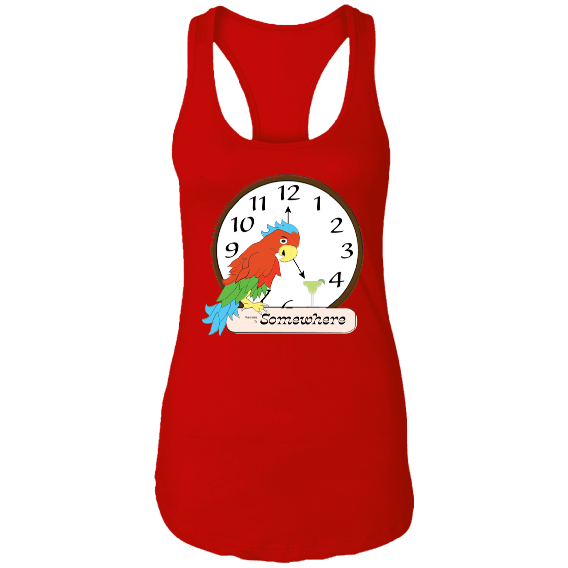 It's 5pm Ladies Racerback Tank - Gifternaut