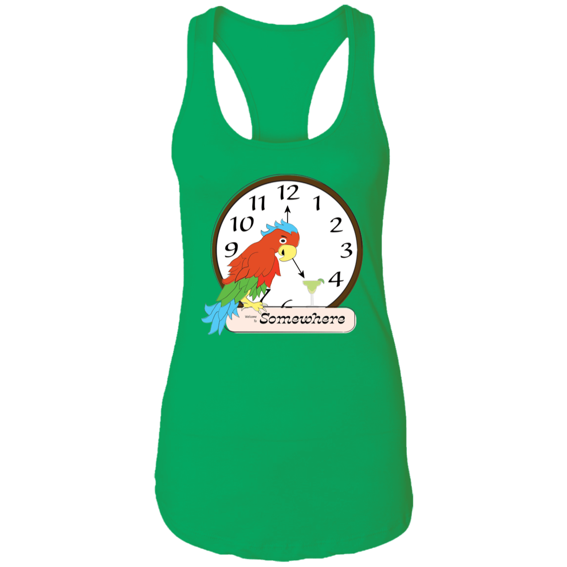 It's 5pm Ladies Racerback Tank - Gifternaut