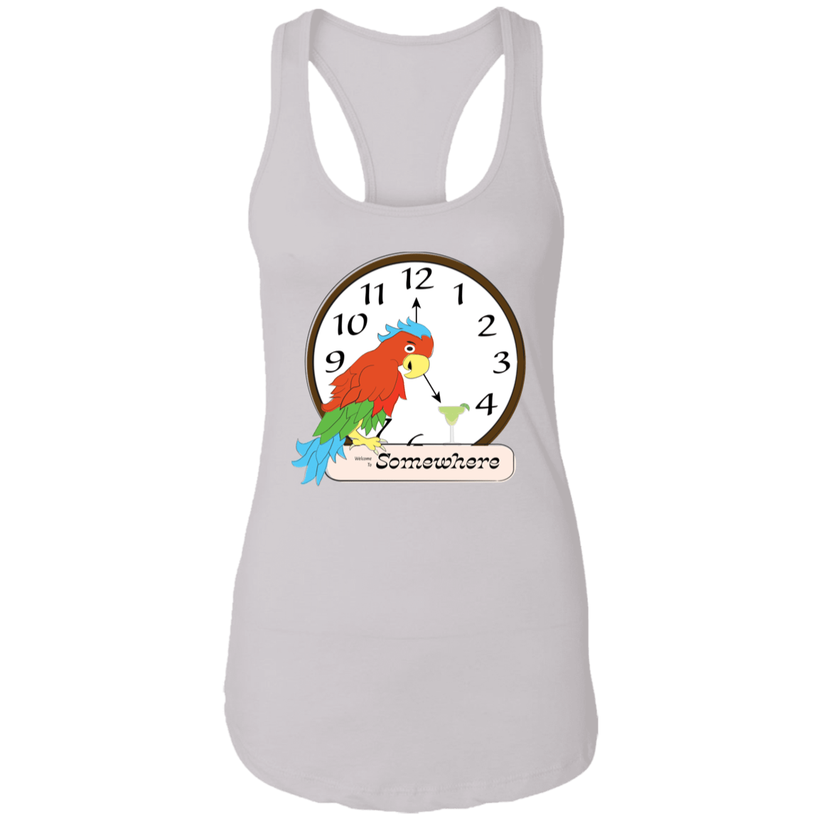 It's 5pm Ladies Racerback Tank - Gifternaut