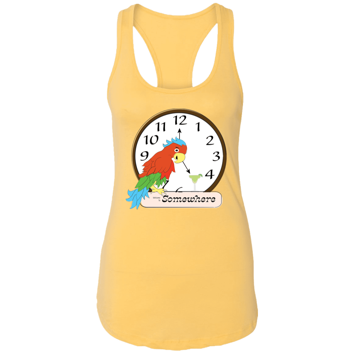 It's 5pm Ladies Racerback Tank - Gifternaut