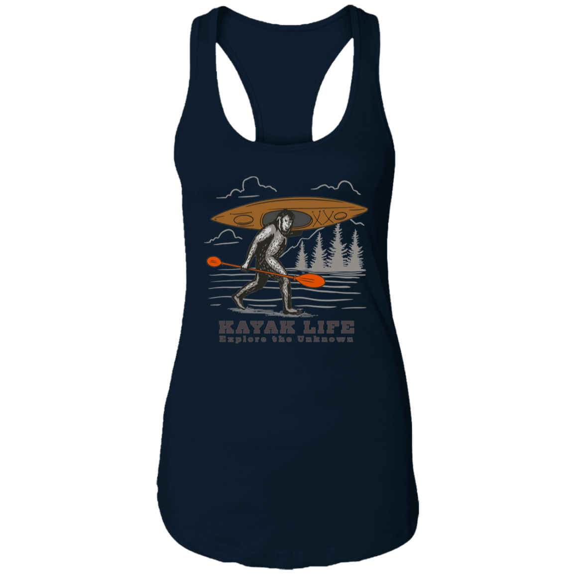 Kayak Life Ladies Racerback Tank - Gifternaut