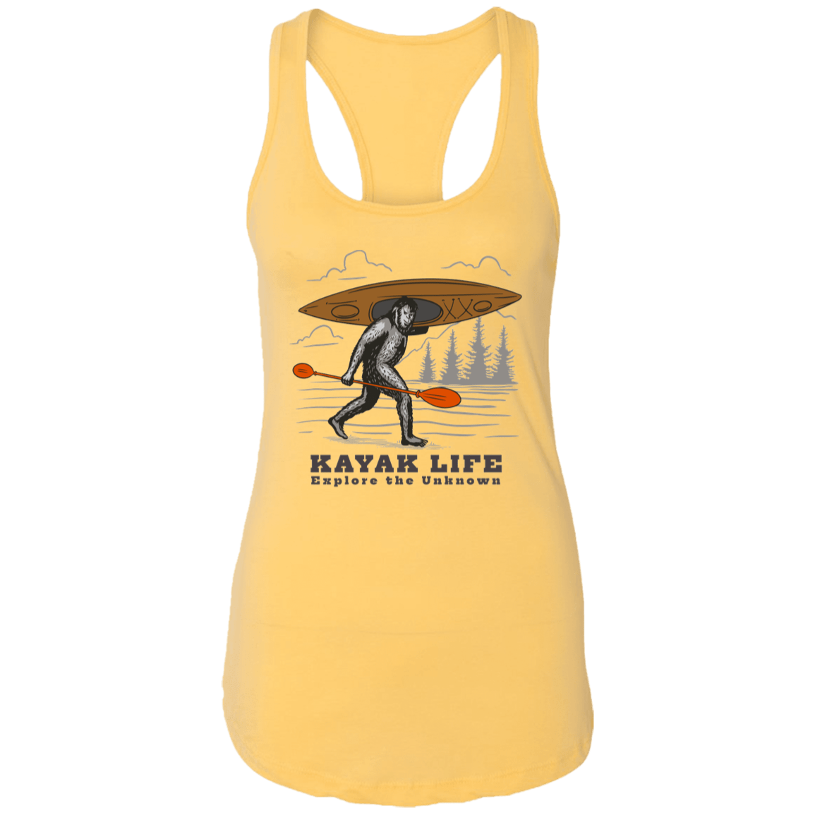 Kayak Life Ladies Racerback Tank - Gifternaut