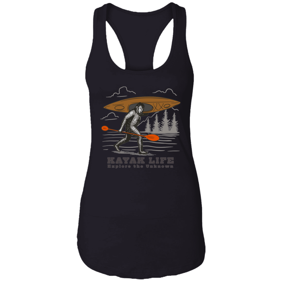 Kayak Life Ladies Racerback Tank - Gifternaut