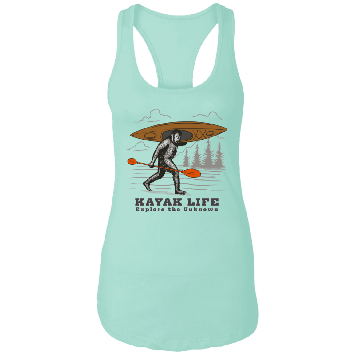 Kayak Life Ladies Racerback Tank - Gifternaut