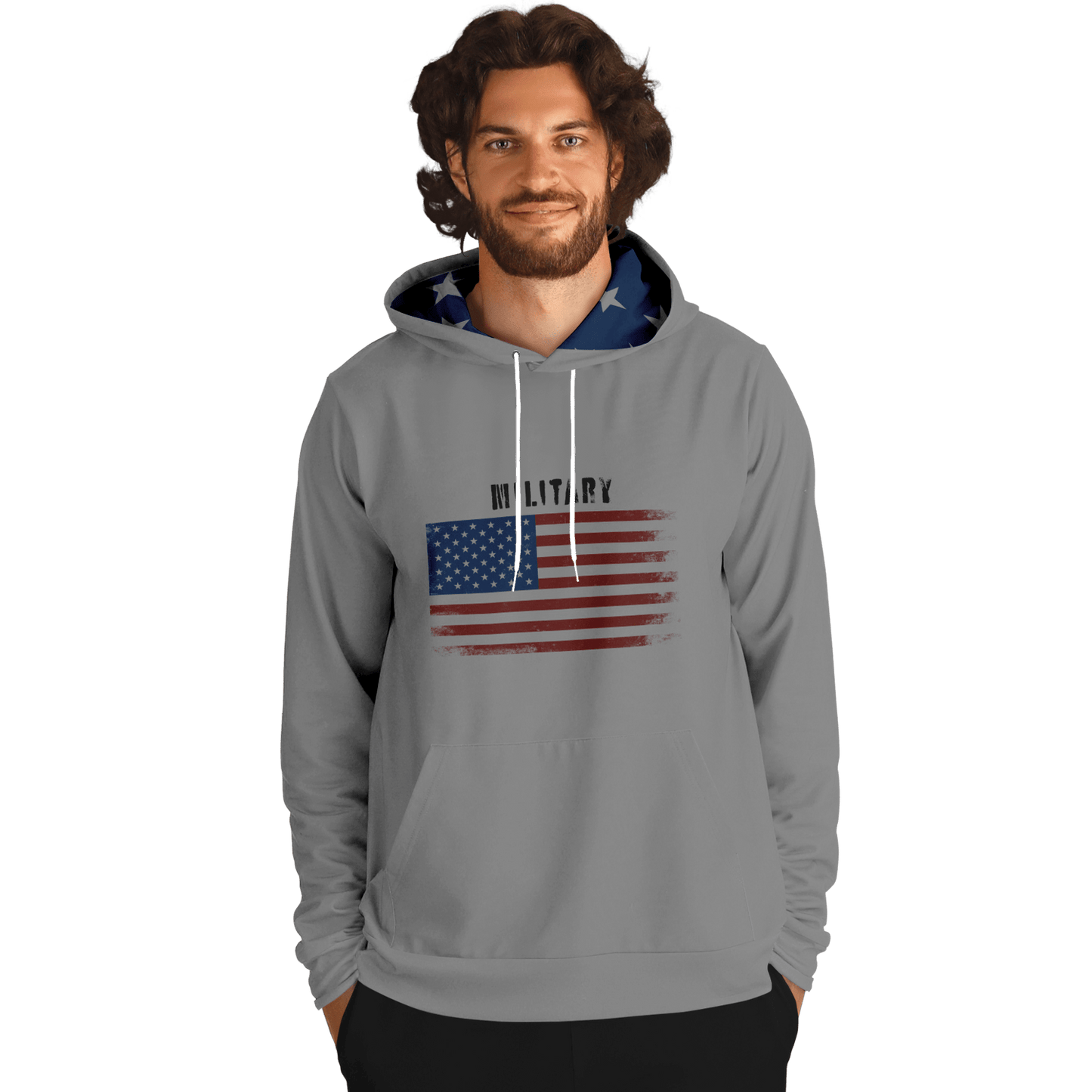 Military Flag Fashion Hoodie - Gifternaut