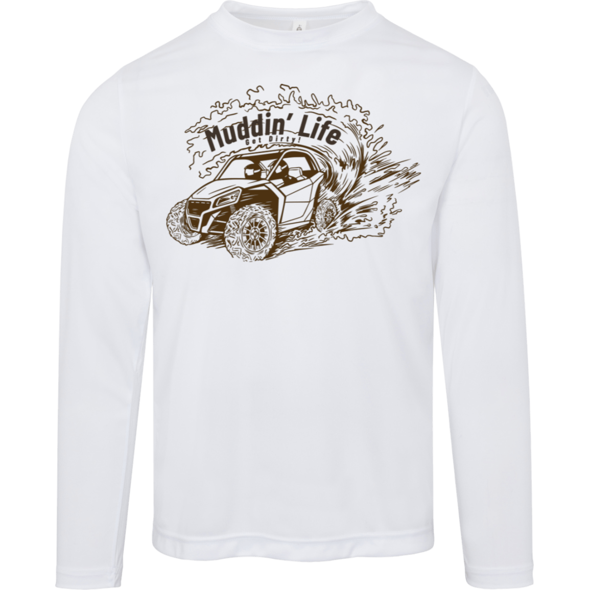 Muddin' Life Men's Long Sleeve Tee - Gifternaut