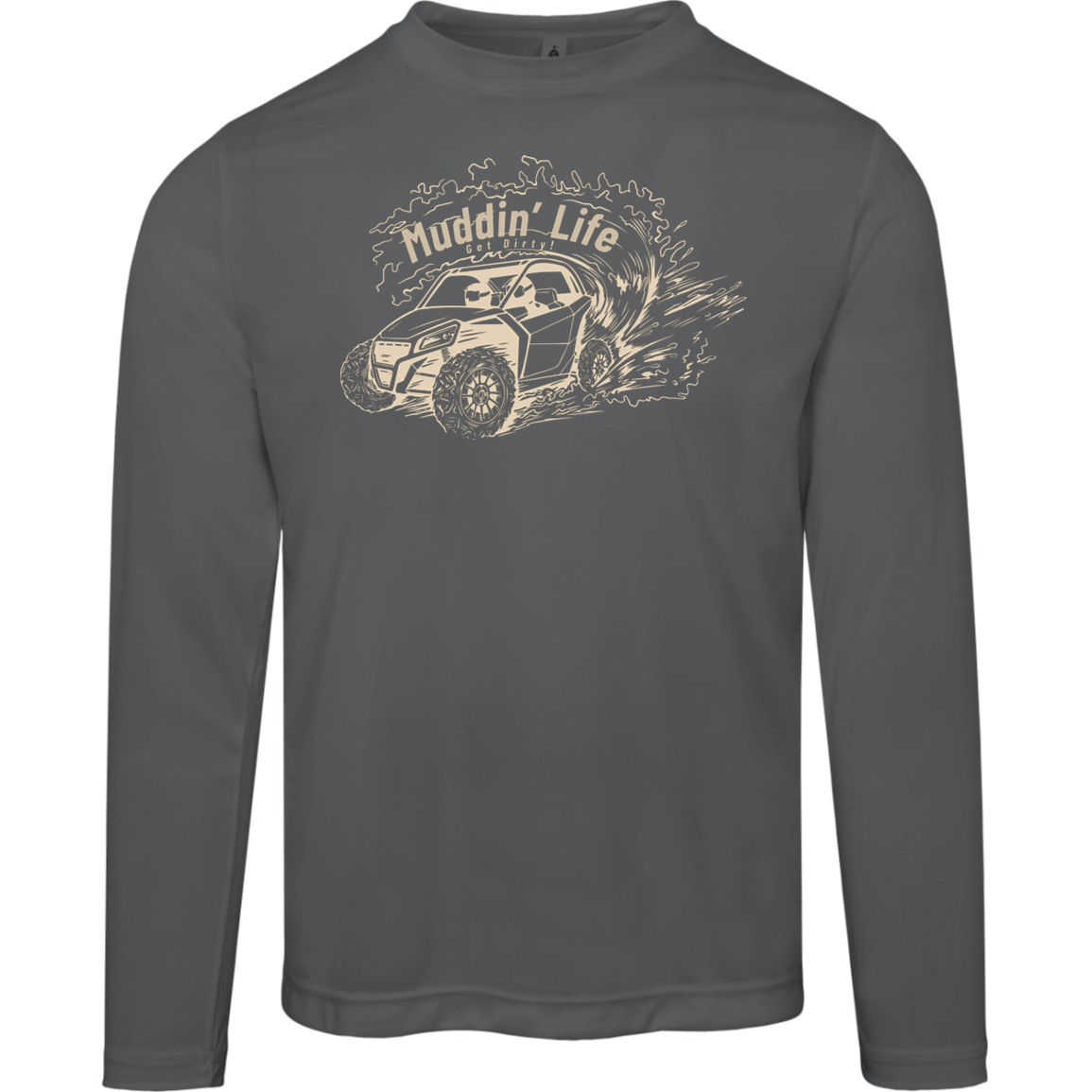 Muddin' Life Men's Long Sleeve Tee - Gifternaut