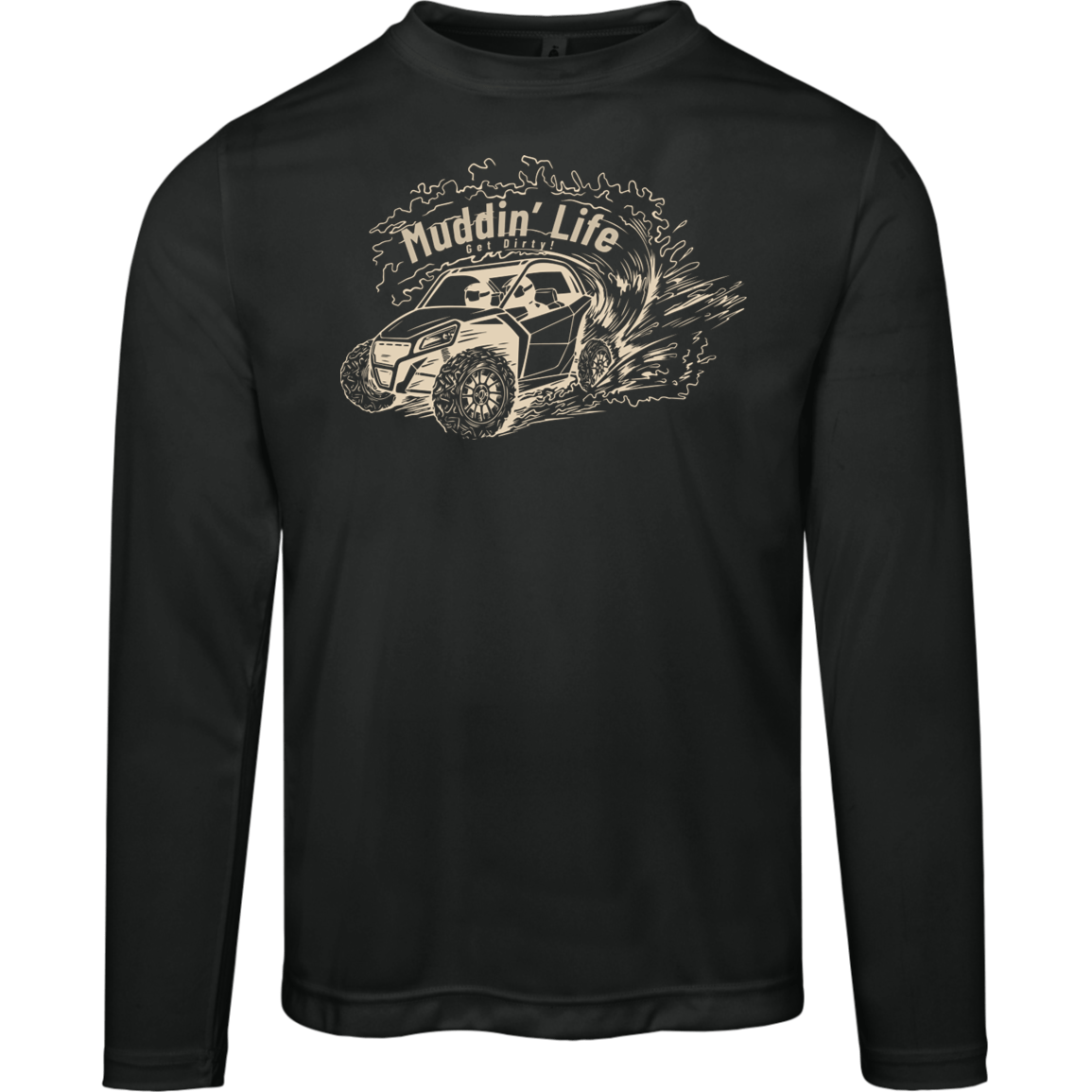 Muddin' Life Men's Long Sleeve Tee - Gifternaut