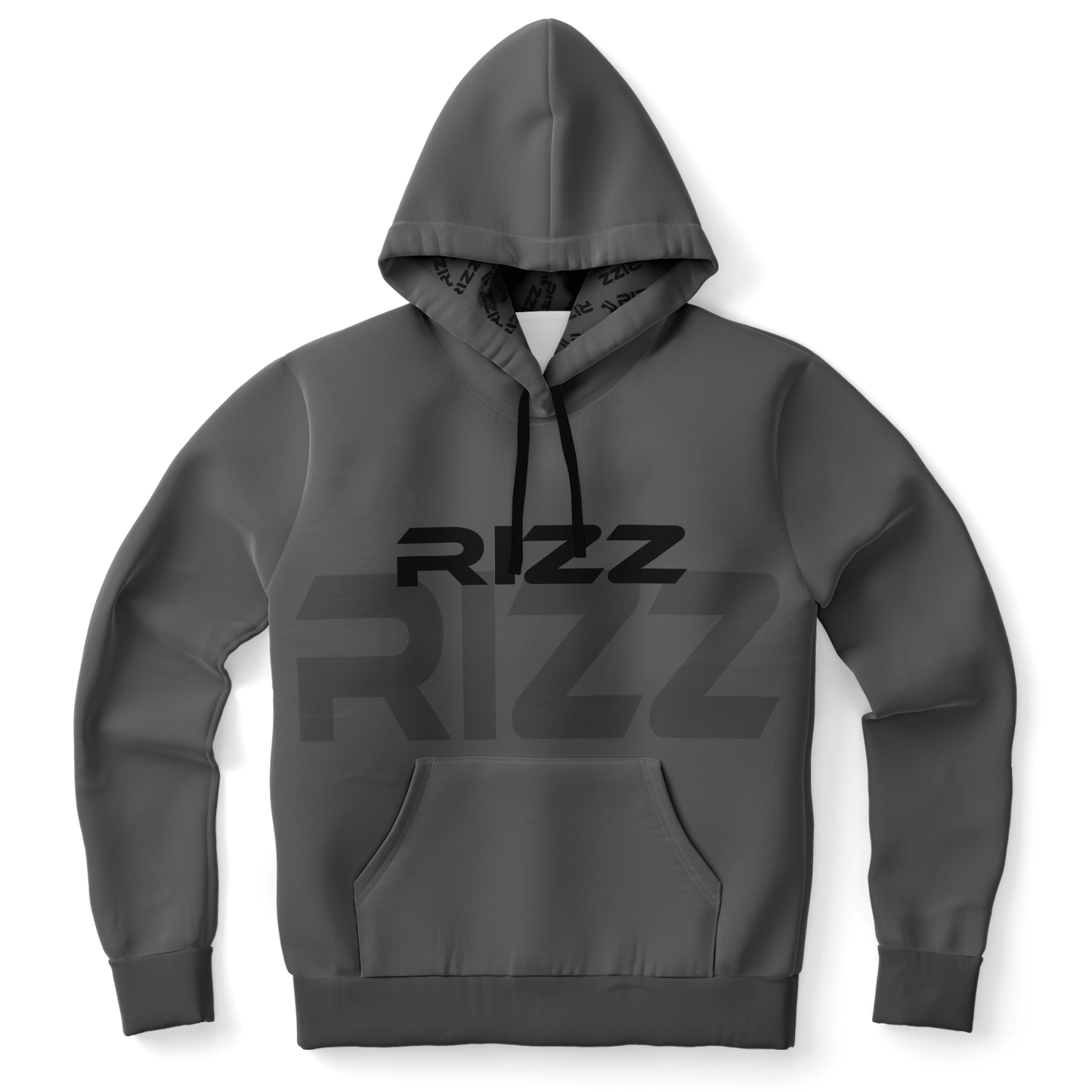 Rizz Subtle Gray Fashion Hoodie - Gifternaut