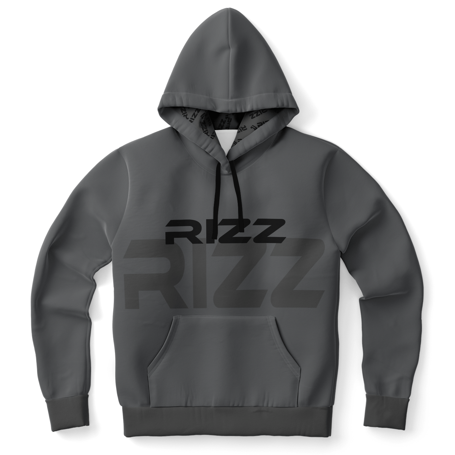 Rizz Subtle Gray Fashion Hoodie - Gifternaut