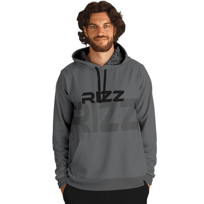 Rizz Subtle Gray Fashion Hoodie - Gifternaut