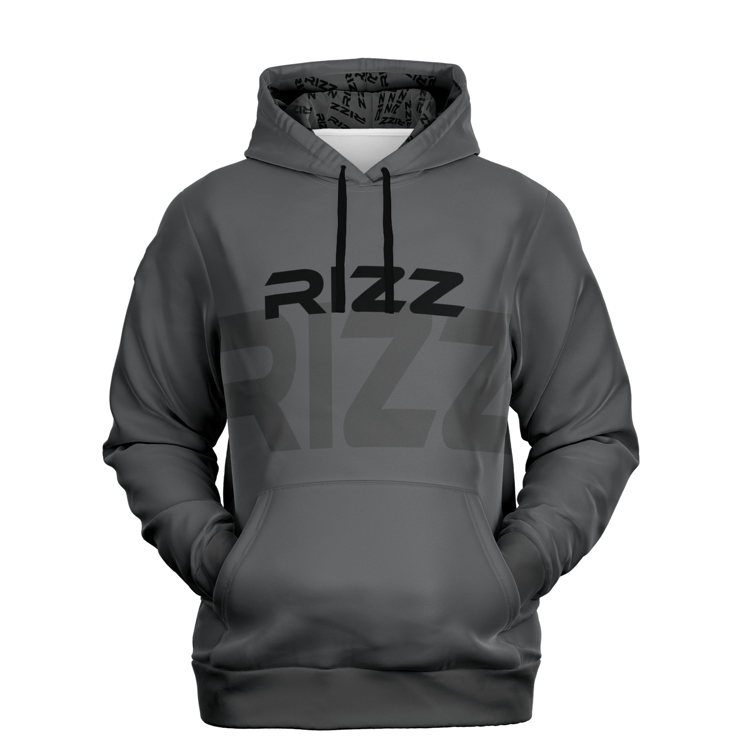 Rizz Subtle Gray Fashion Hoodie - Gifternaut