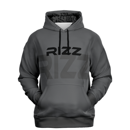 Rizz Subtle Gray Fashion Hoodie - Gifternaut