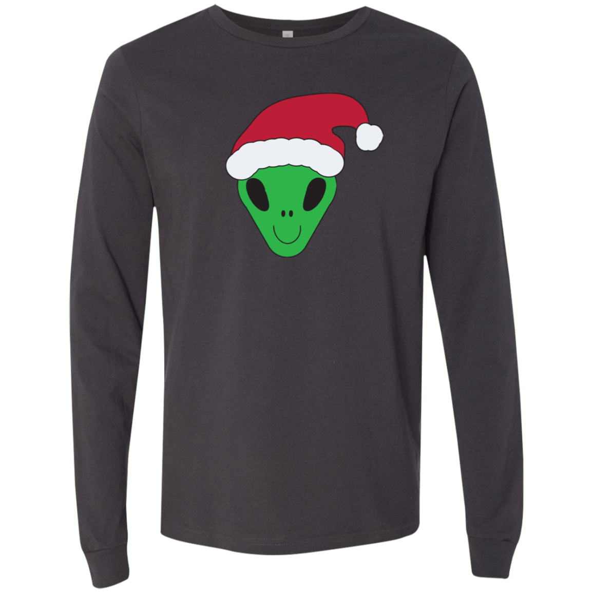 Santa Alien Men's Long Sleeve Tee - Gifternaut