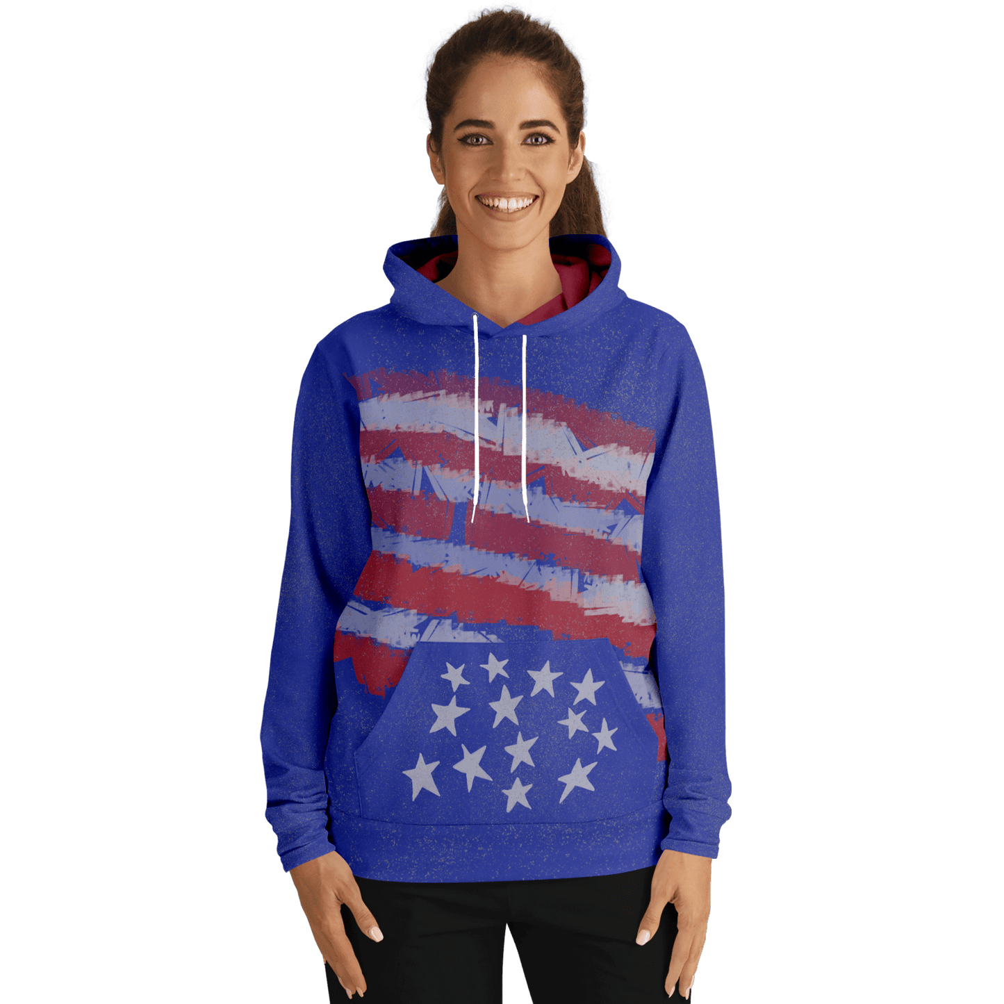 Stars and Stripes Fashion Hoodie - Gifternaut