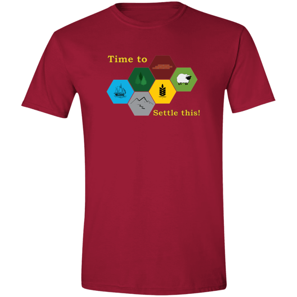 Time to Settle Mens Softstyle Tee - Gifternaut