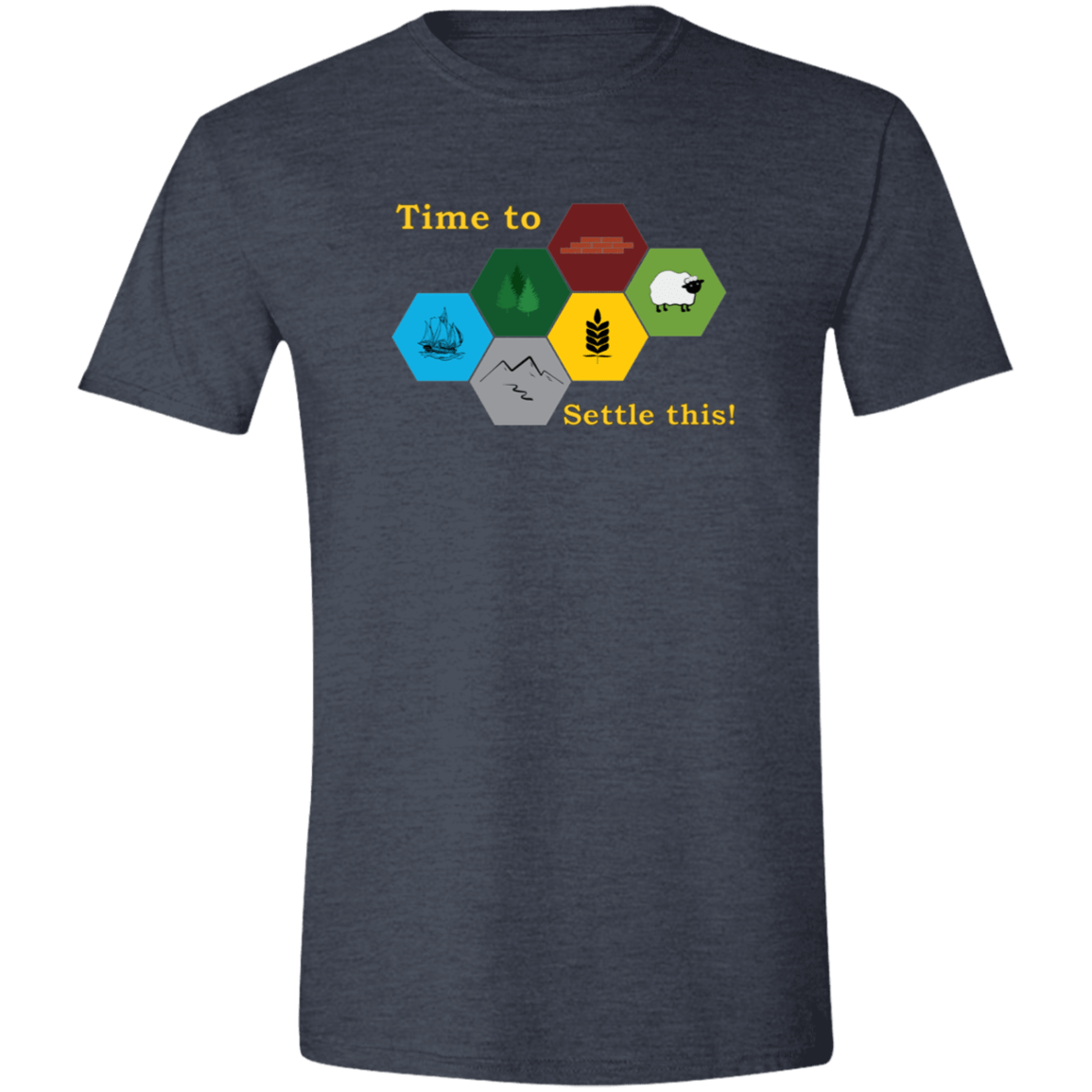 Time to Settle Mens Softstyle Tee - Gifternaut